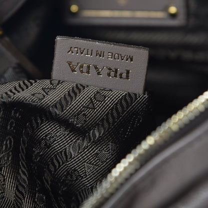 Prada Soft Calfskin Satchel Bambu 8 of 11