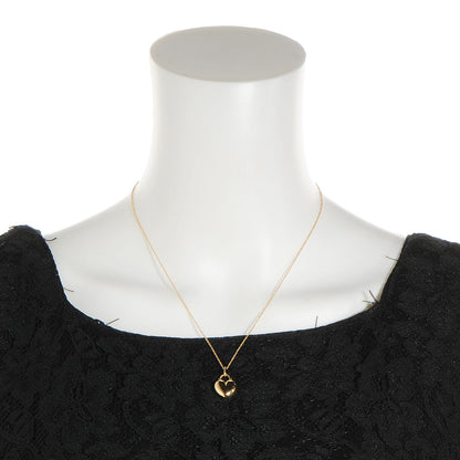Tiffany 18K Yellow Gold Heart Pendant Necklace 2 of 6