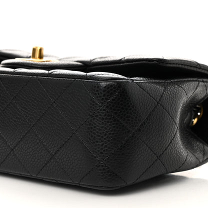 Chanel Caviar Quilted Mini Rectangular Flap Black 10 of 12