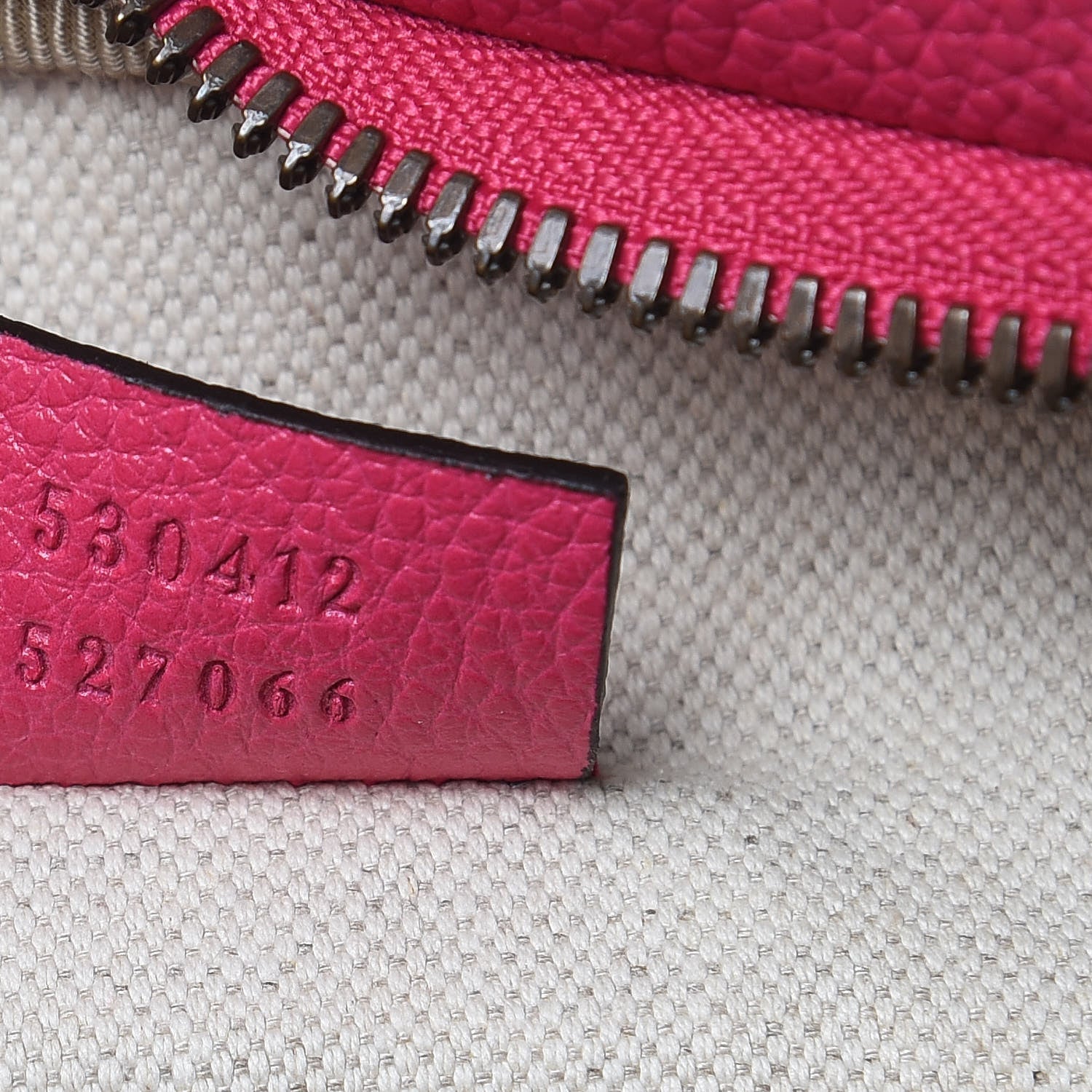 Gucci Grained Calfskin Logo Belt Bag Pink 7 of 10