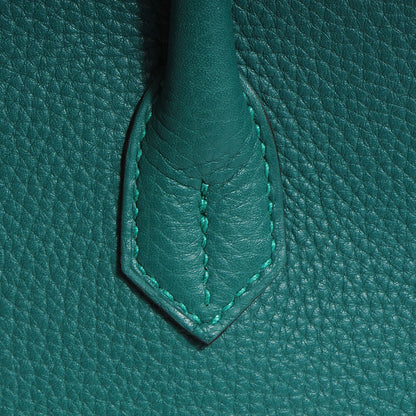 Hermes Togo Birkin 35 Malachite 9 of 25