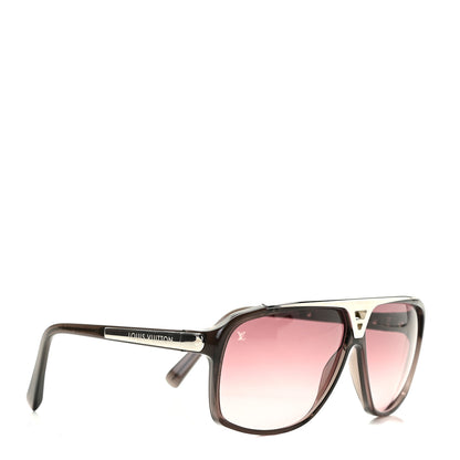 Louis Vuitton Acetate Evidence Sunglasses Brown Z0241W 3 of 6