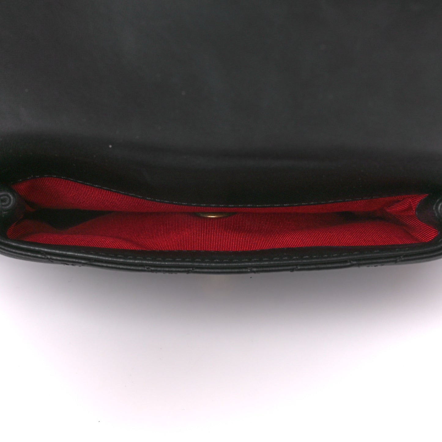 Caviar Lambskin Quilted In The Loop Bowling Bag Black