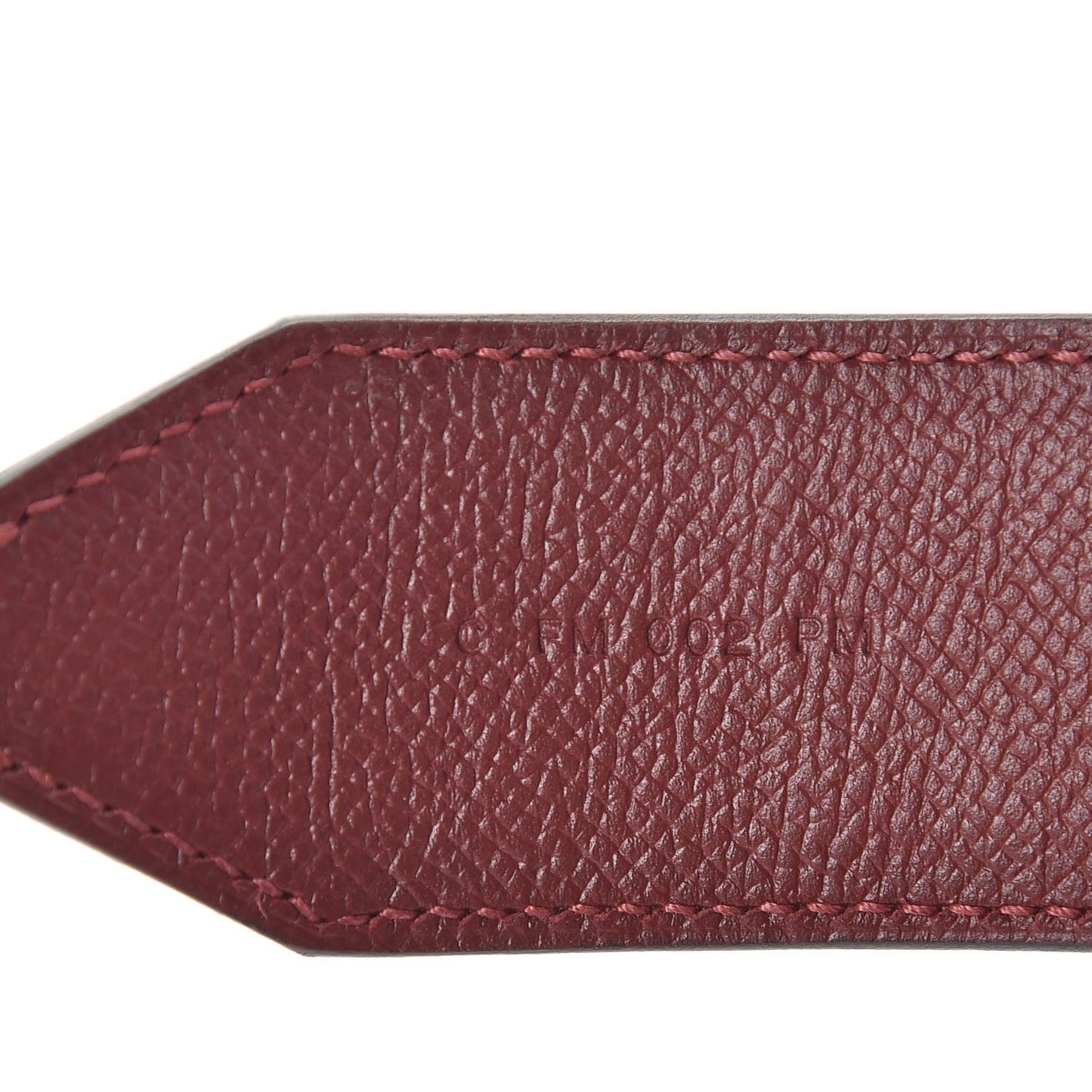 Epsom 45mm Tressage Shoulder Strap Rouge H Craie Gold