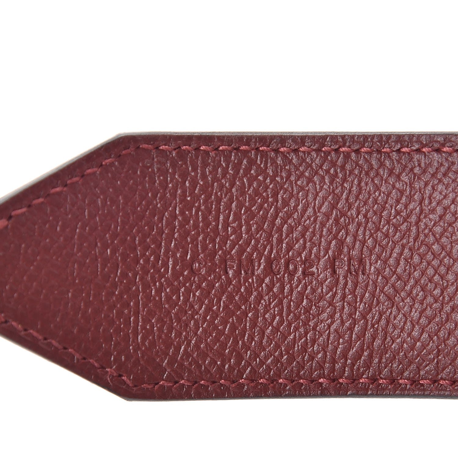 Hermes Epsom 45mm Tressage Shoulder Strap Rouge H Craie Gold 5 of 7