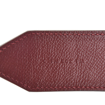 Hermes Epsom 45mm Tressage Shoulder Strap Rouge H Craie Gold 5 of 7
