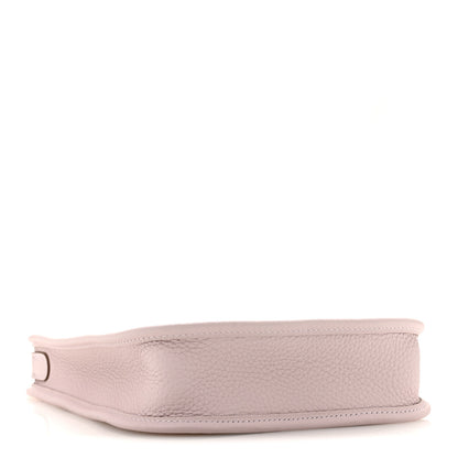 Hermes Taurillon Clemence Evelyne TPM Mauve Pale 4 of 10