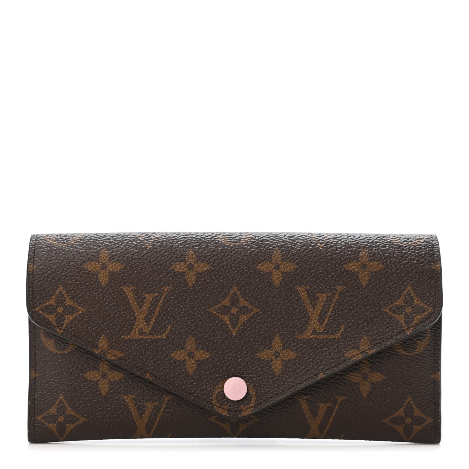 Louis Vuitton Monogram Josephine Wallet Rose Ballerine 2 of 6