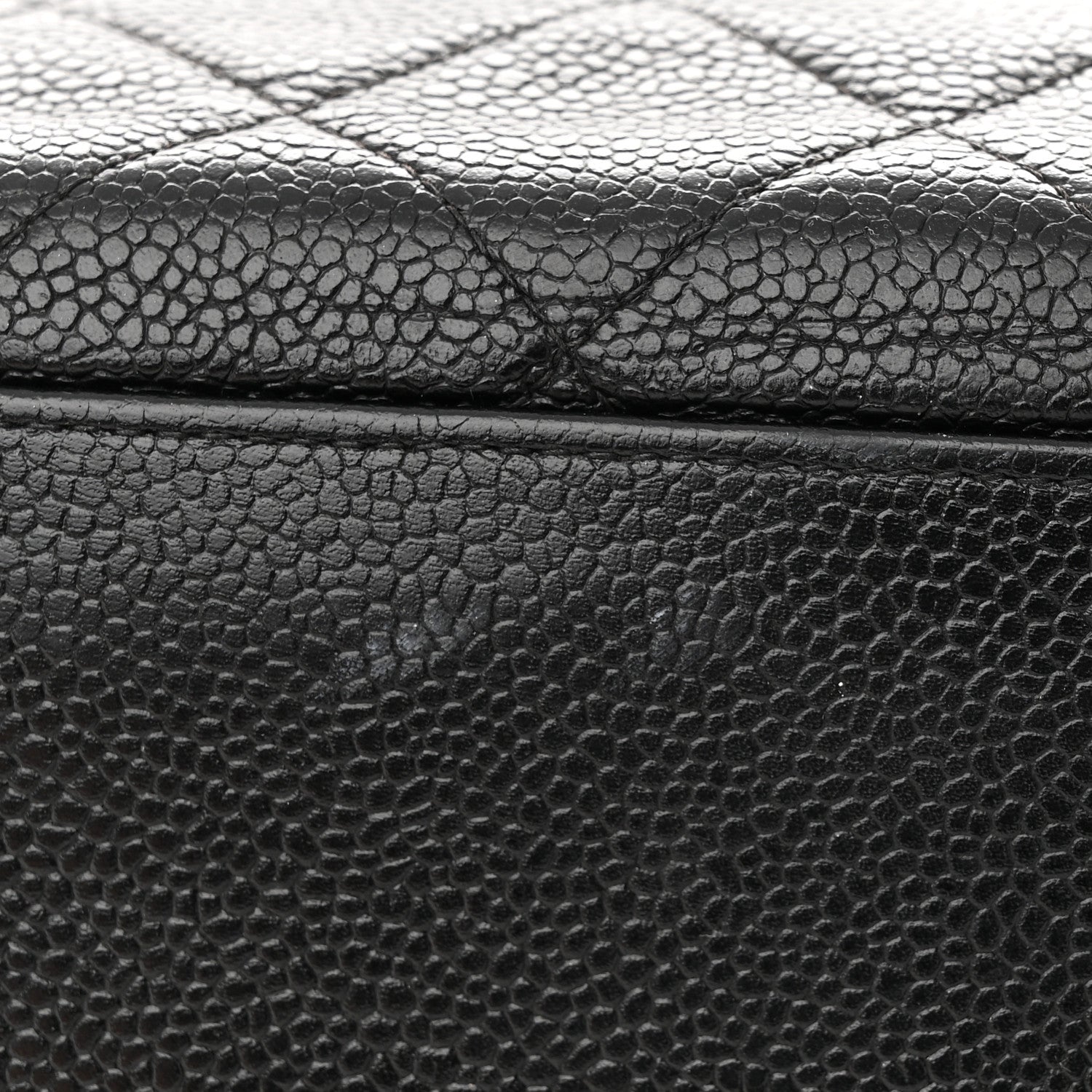Chanel Caviar Quilted CC Shoulder Bag Black 12 of 15