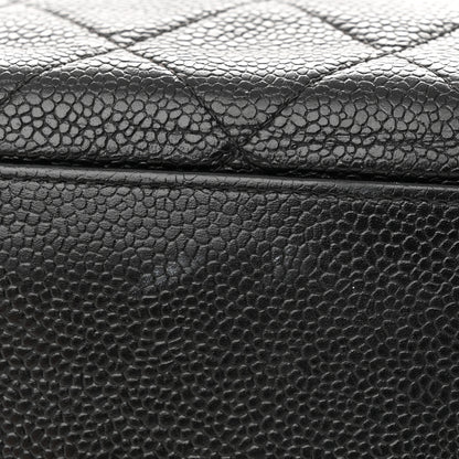 Chanel Caviar Quilted CC Shoulder Bag Black 12 of 15