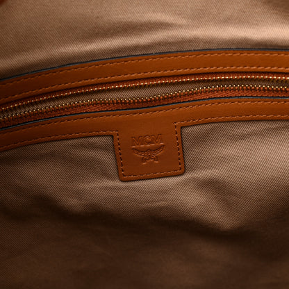 MCM Visetos Large Klara Hobo Cognac 6 of 9