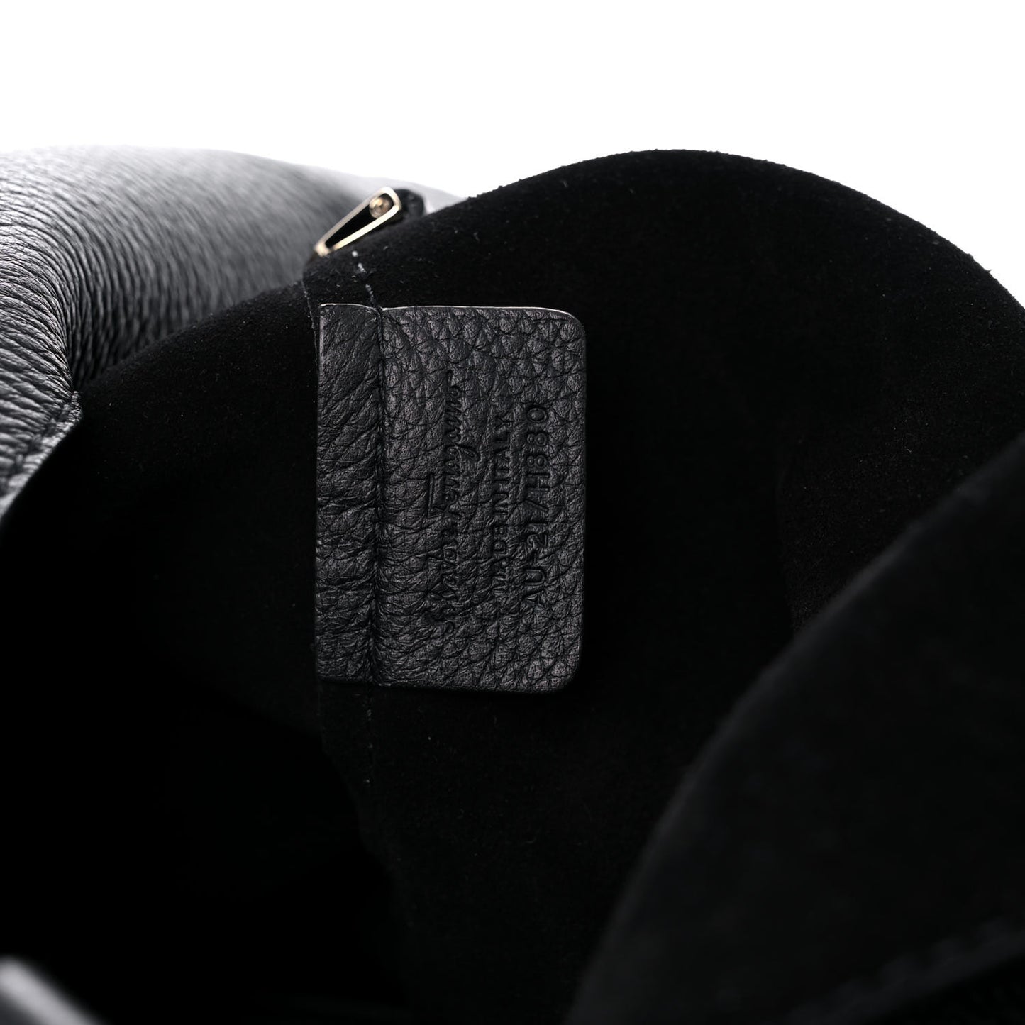 Calfskin Shoulder Bag Black
