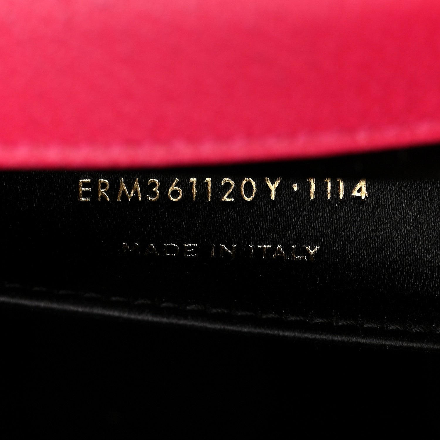 Saint Laurent Goatskin Monogram Large Belle De Jour Clutch Lipstick Fuchsia 7 of 7