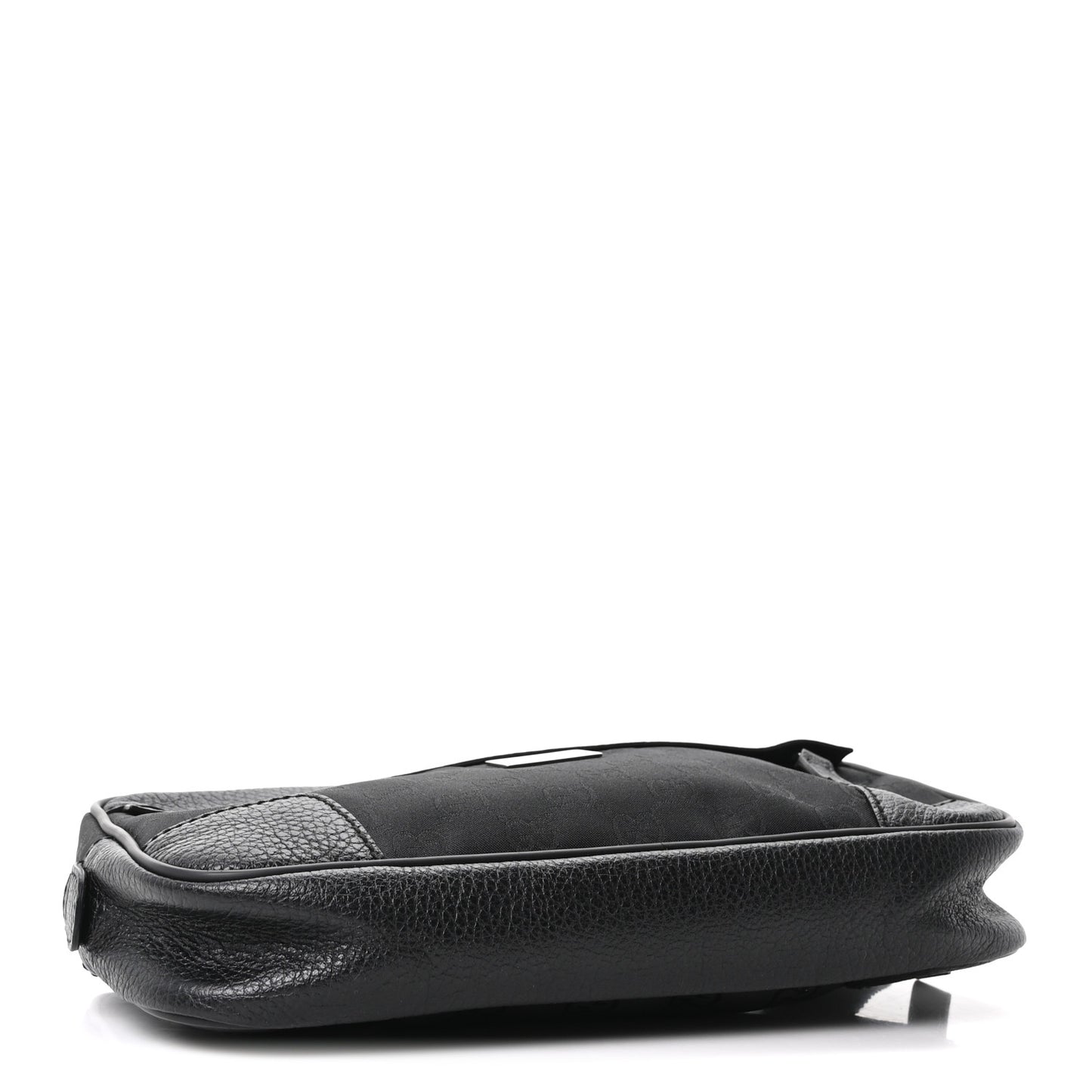 Nylon Monogram Belt Bag Black