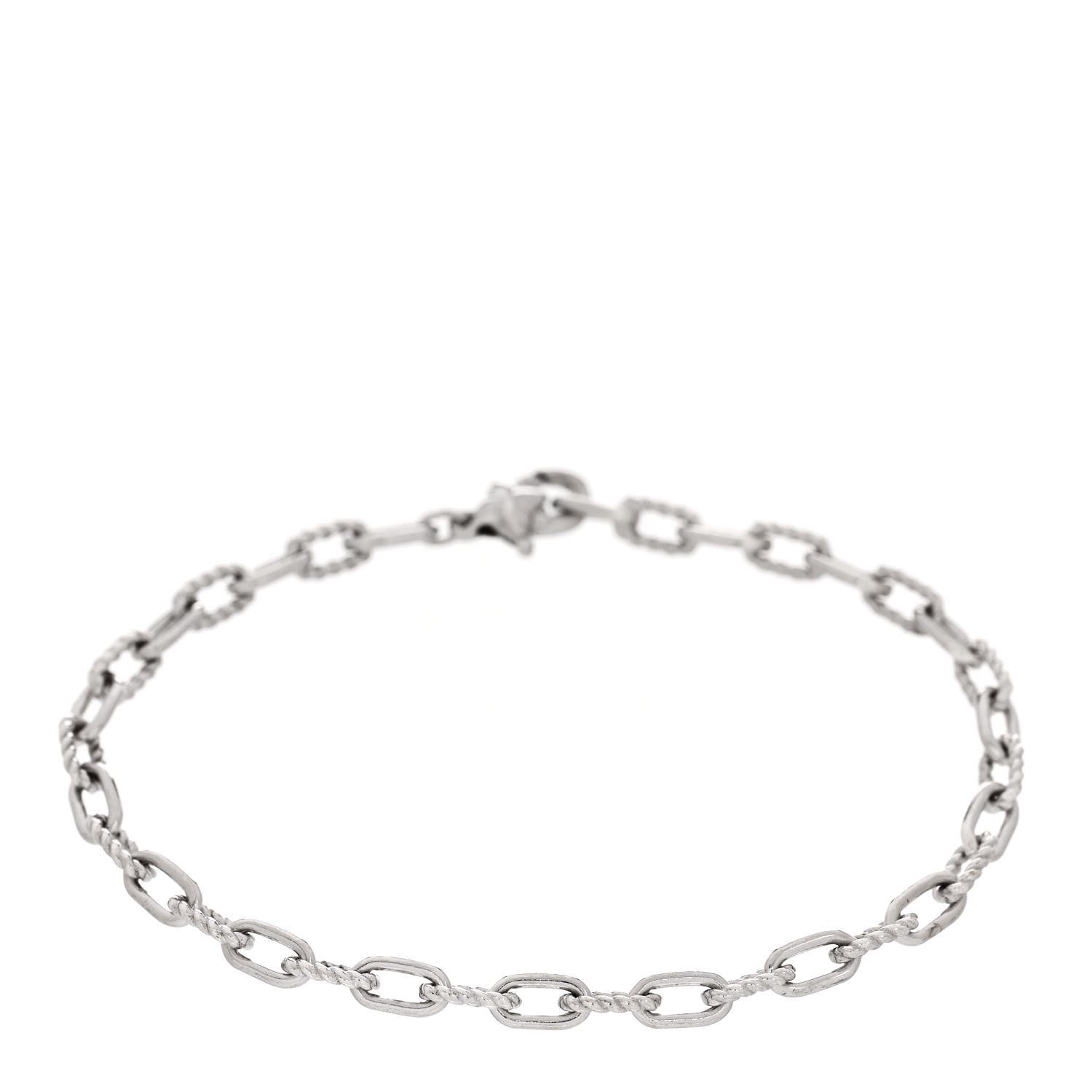 David Yurman Sterling Silver 3mm Madison Chain Bracelet 1 of 4