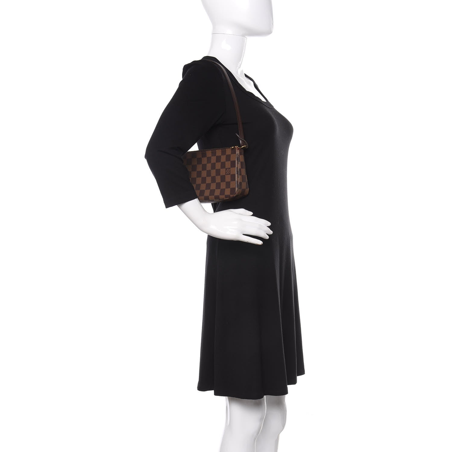 Louis Vuitton Damier Ebene Pochette Accessories NM 2 of 11
