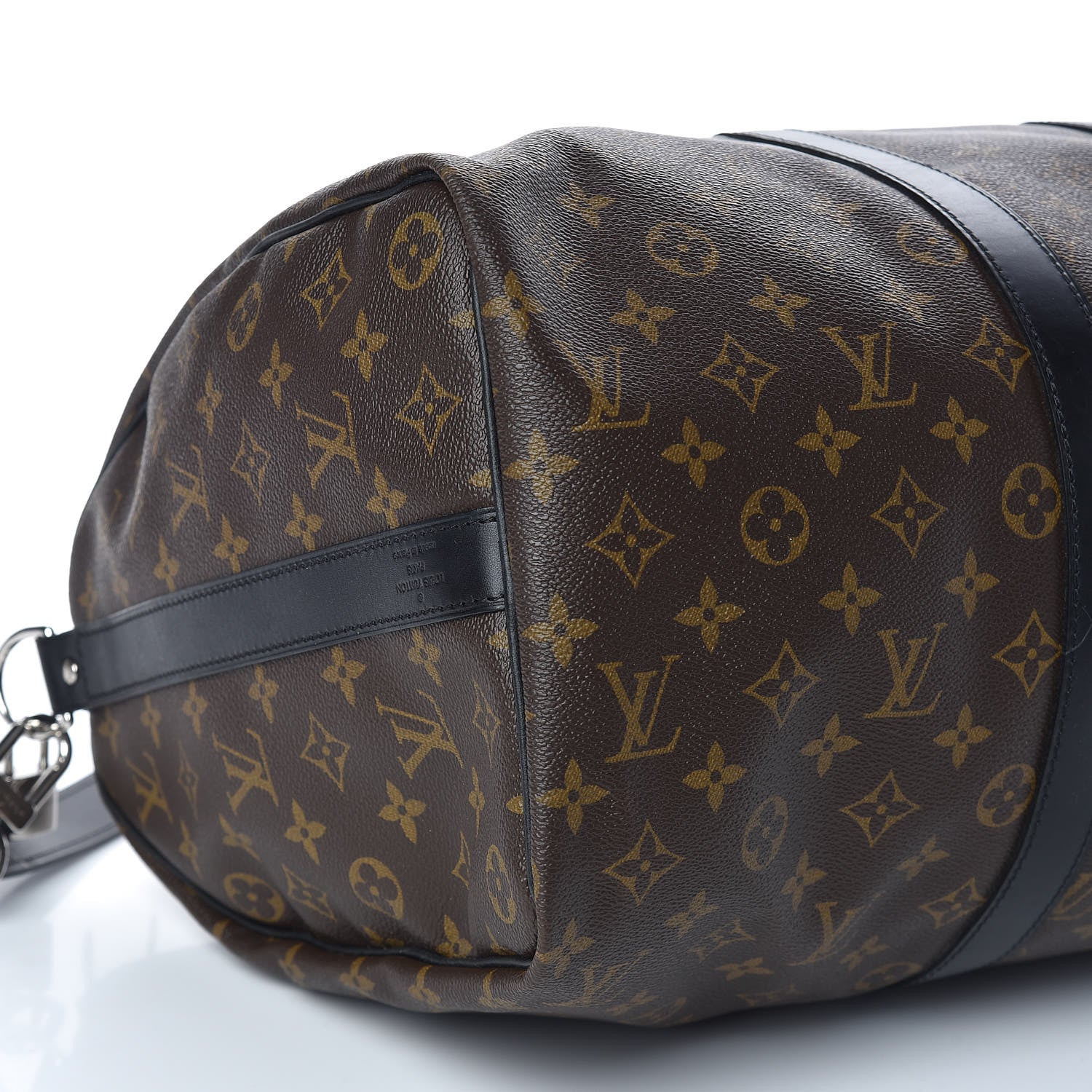 Louis Vuitton Monogram Macassar Keepall Bandouliere 45 8 of 11