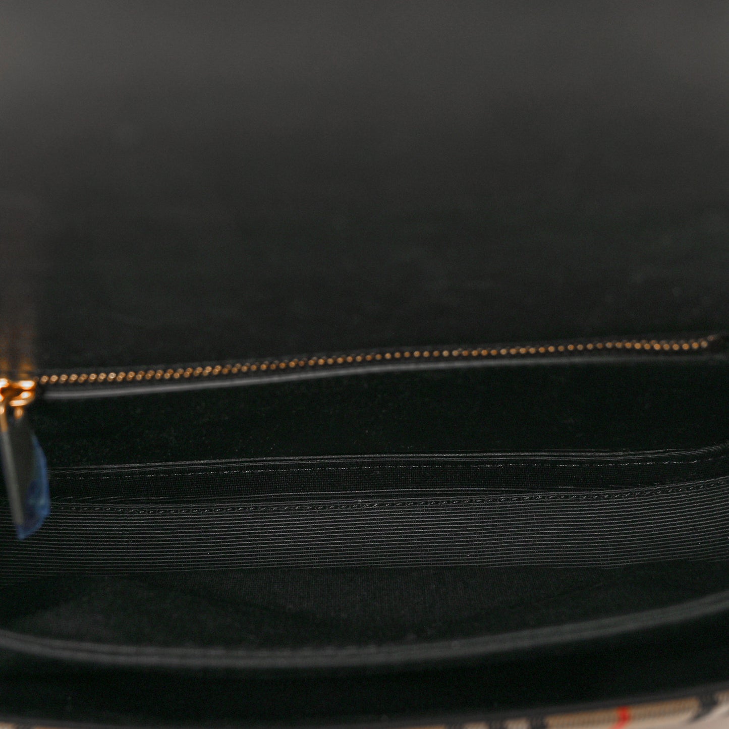 Smooth Calfskin 1983 Knight Check Link Shoulder Bag Black