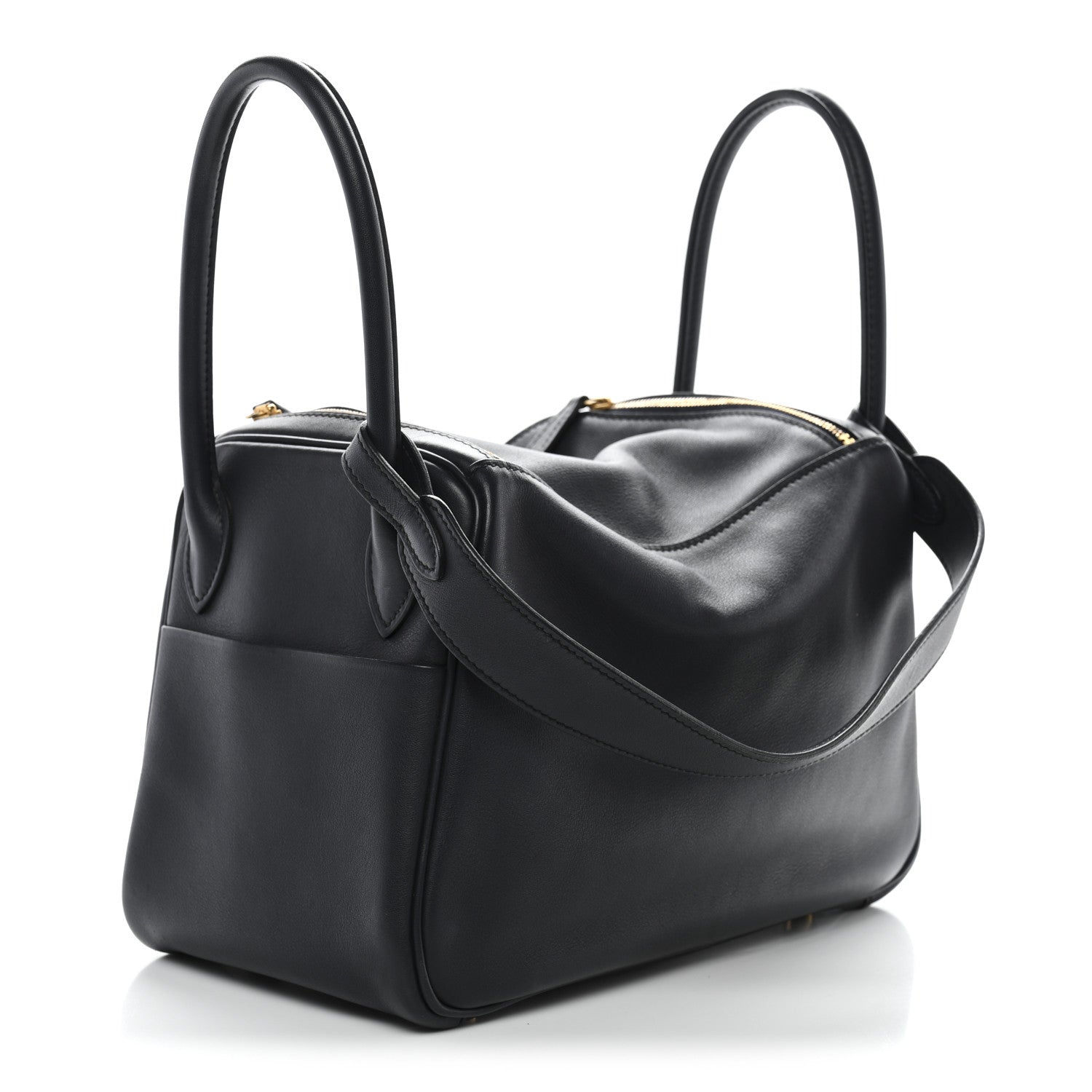 Hermes Swift Verso Lindy 26 Bleu Indigo Orange Poppy 2 of 10