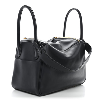 Hermes Swift Verso Lindy 26 Bleu Indigo Orange Poppy 2 of 10