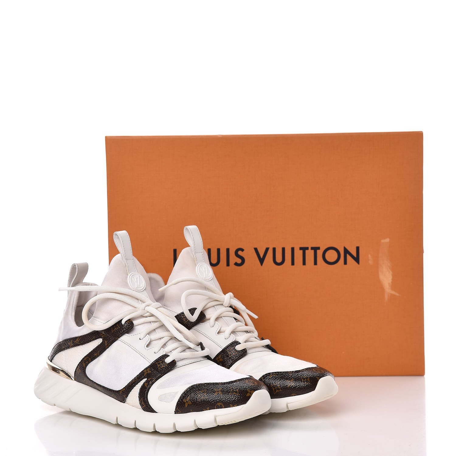 Louis Vuitton Technical Nylon Monogram Rubber Aftergame Sneakers 38.5 19 of 19