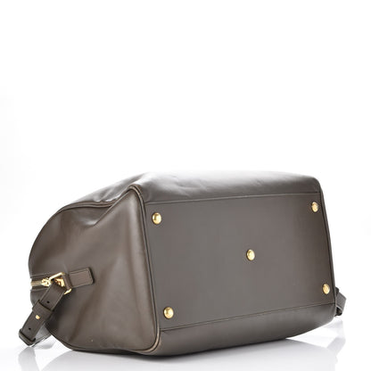 Saint Laurent Calfskin Classic Duffle 12 Earth 5 of 12