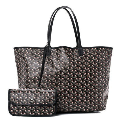 Goyard Goyardine Saint Louis Claire Voie PM Black Pink 1 of 20