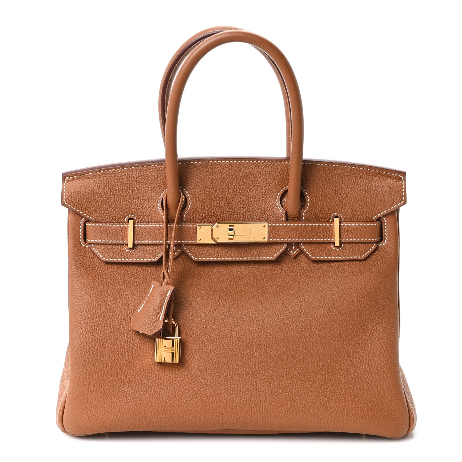 Hermes Togo Birkin 30 Gold 1 of 11