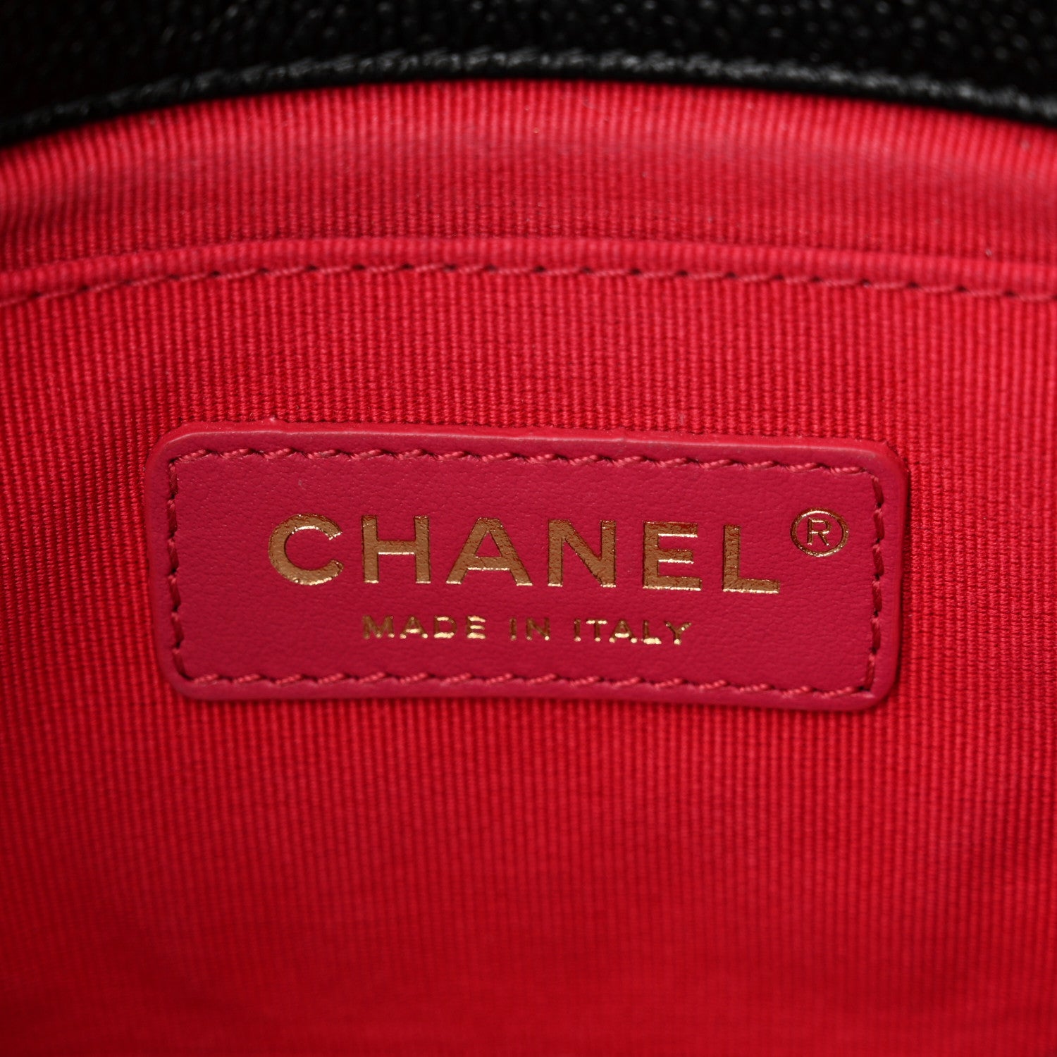 Chanel Shiny Caviar Quilted Chain Melody Waist Belt Bag Black 6 of 12