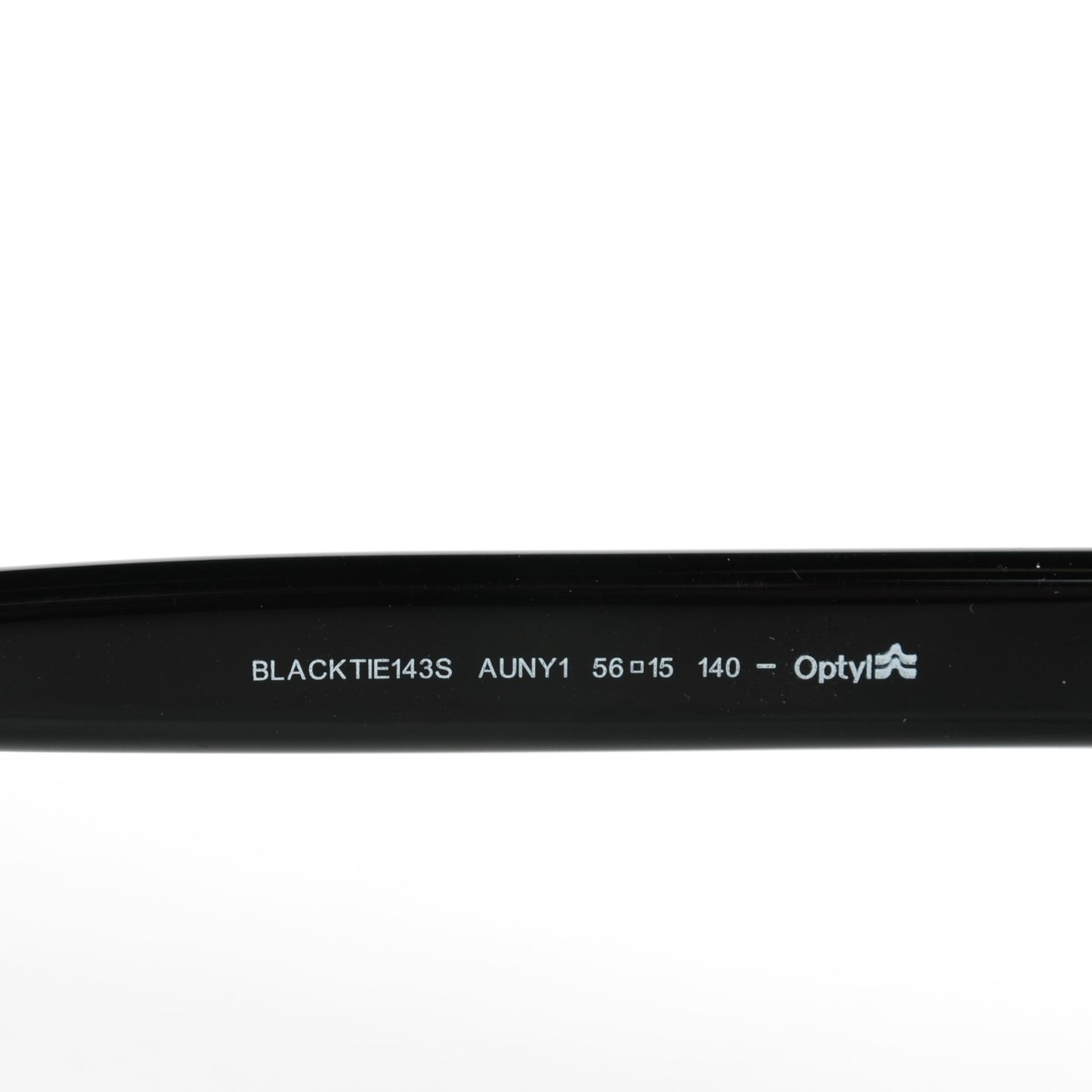 Black Tie Sunglasses Black