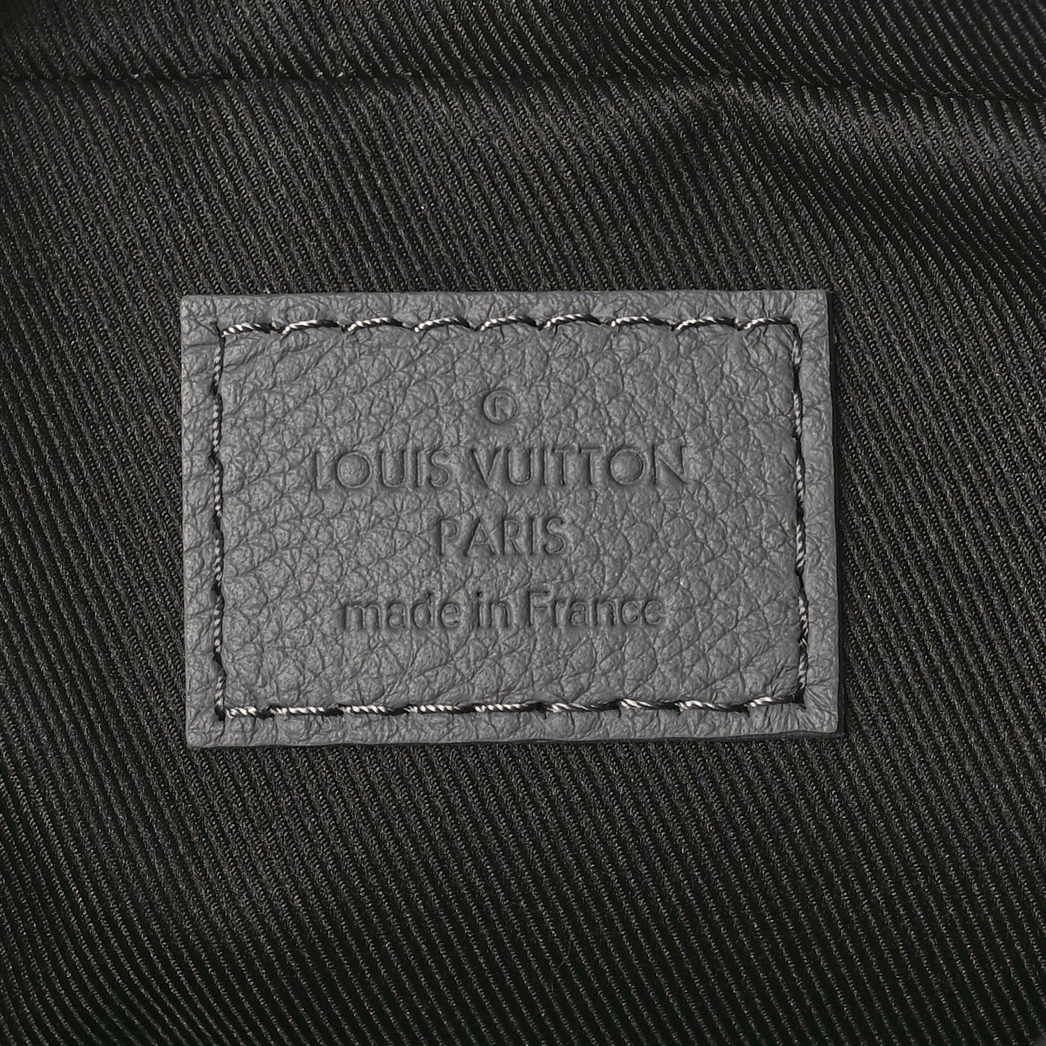 Louis Vuitton Calfskin Monogram Shadow Trio Messenger Anthracite Gray 9 of 11
