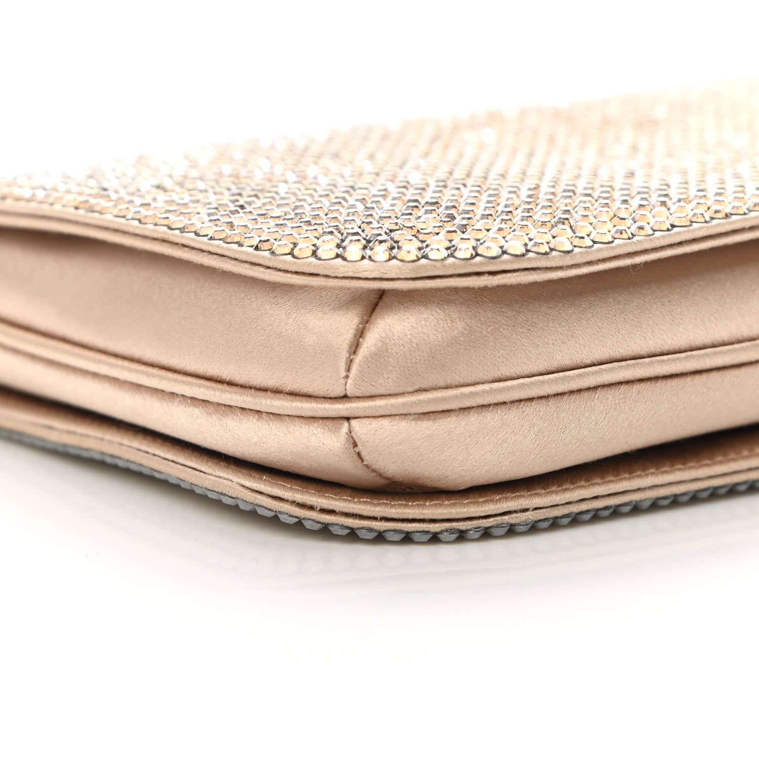 Judith Leiber Swarovski Crystal Clutch Champagne 8 of 10