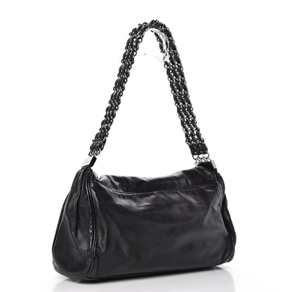 Chanel Calfskin Large Rock and Chain Flap Black 3 of 8
