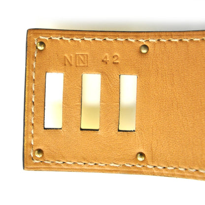 Hermes Matte Crocodile Kelly Dog Cuff Bleu de Malte 6 of 7