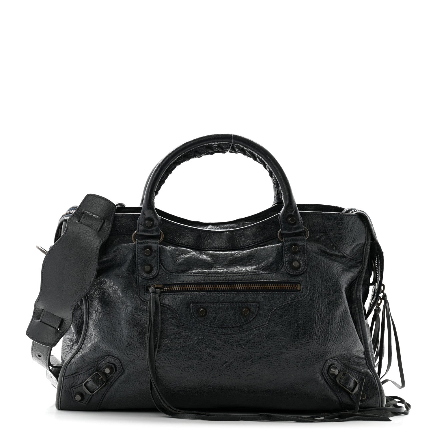 Balenciaga Agneau Classic Hardware City Dark Night 1 of 12