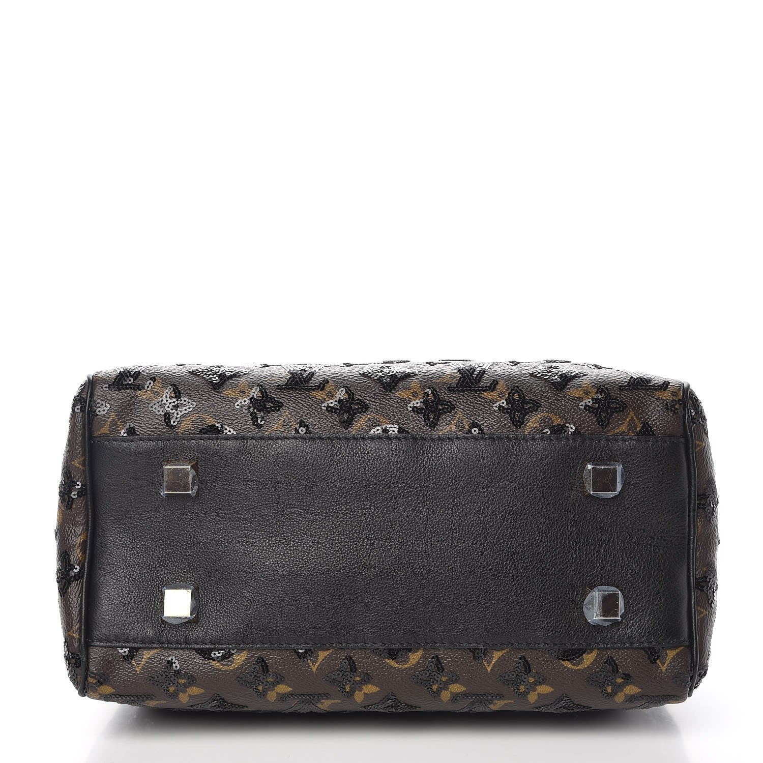Louis Vuitton Monogram Sequins Eclipse Speedy 28 Black 9 of 9