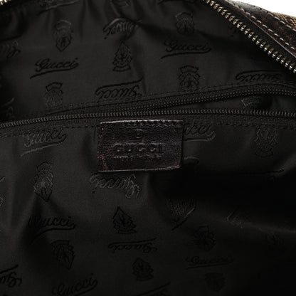 Gucci Crystal Monogram Large Duchessa Boston Dark Brown 6 of 19