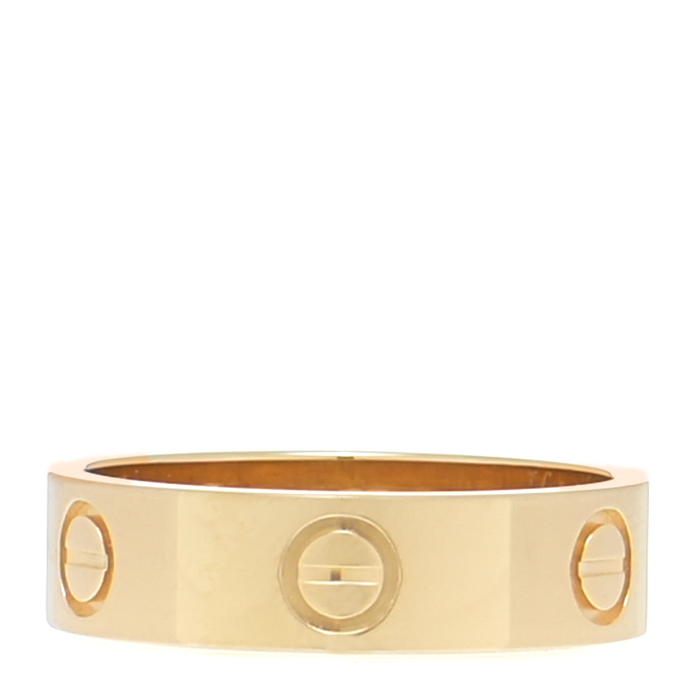 18K Yellow Gold 5.5mm LOVE Ring 57 8