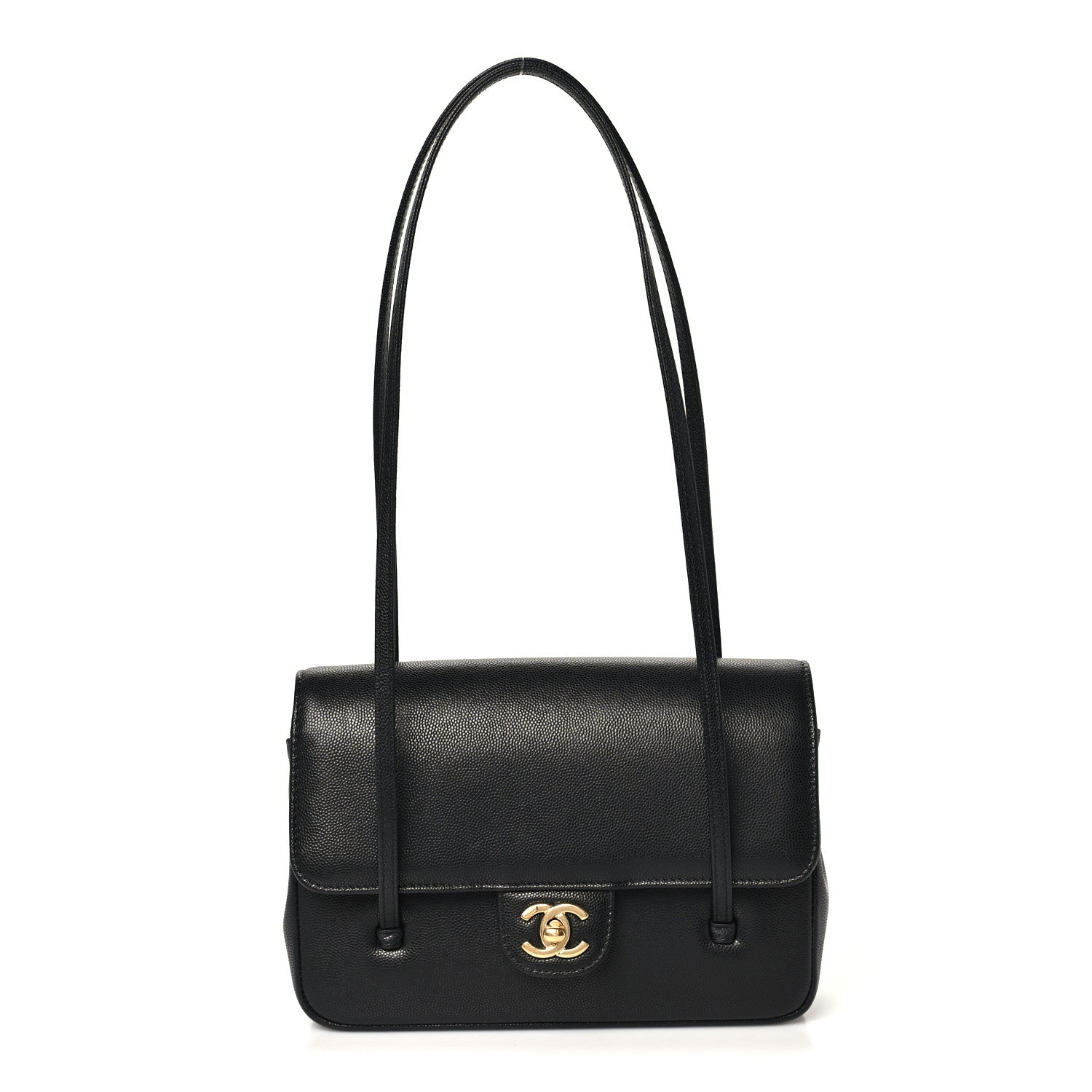 Chanel Shiny Caviar Preppy Coco Small Flap Black 1 of 10