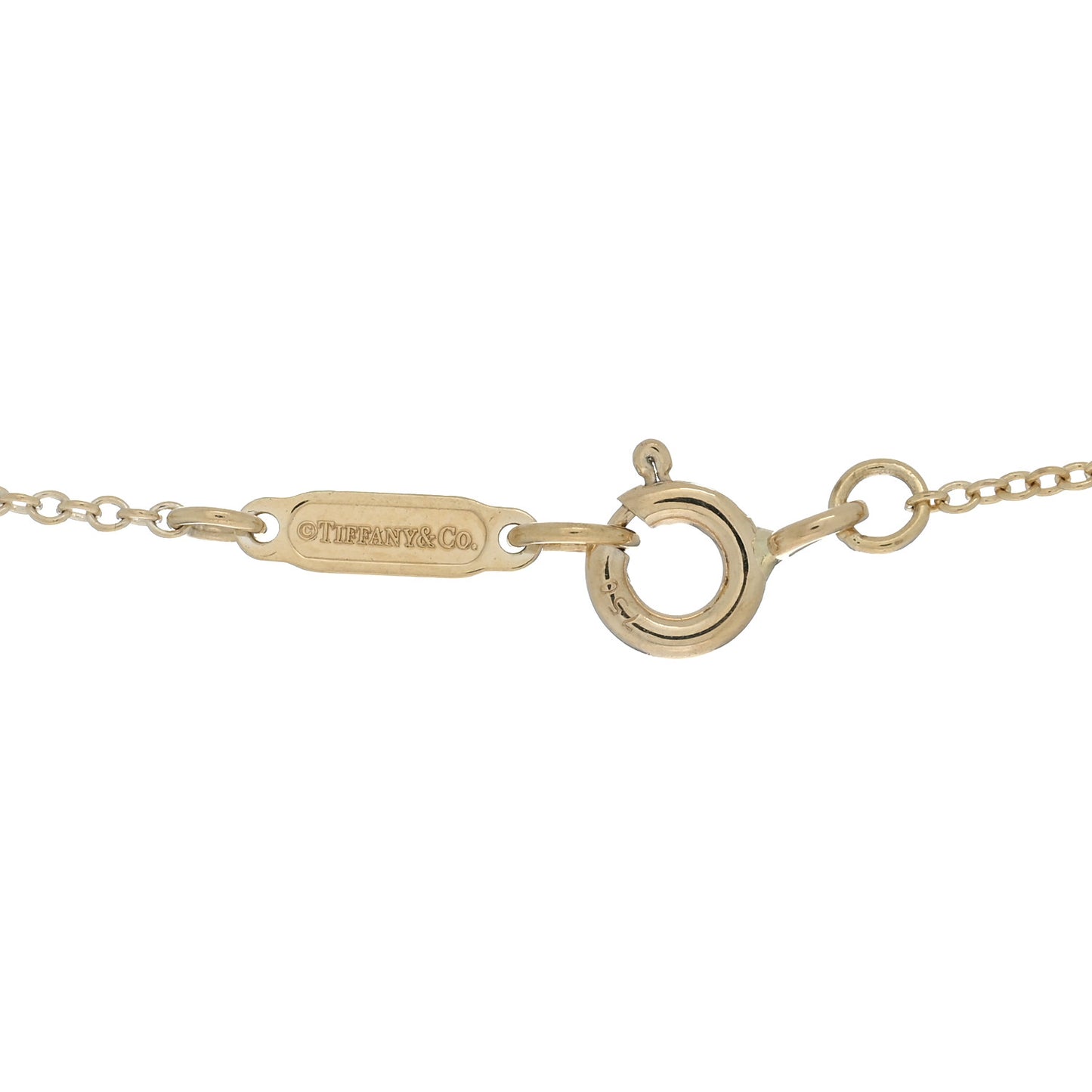18K Yellow Gold Citrine Sparklers Round Pendant Necklace