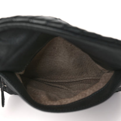 Bottega Veneta Nappa Intrecciato Small Messenger Bag Light Grey 6 of 10