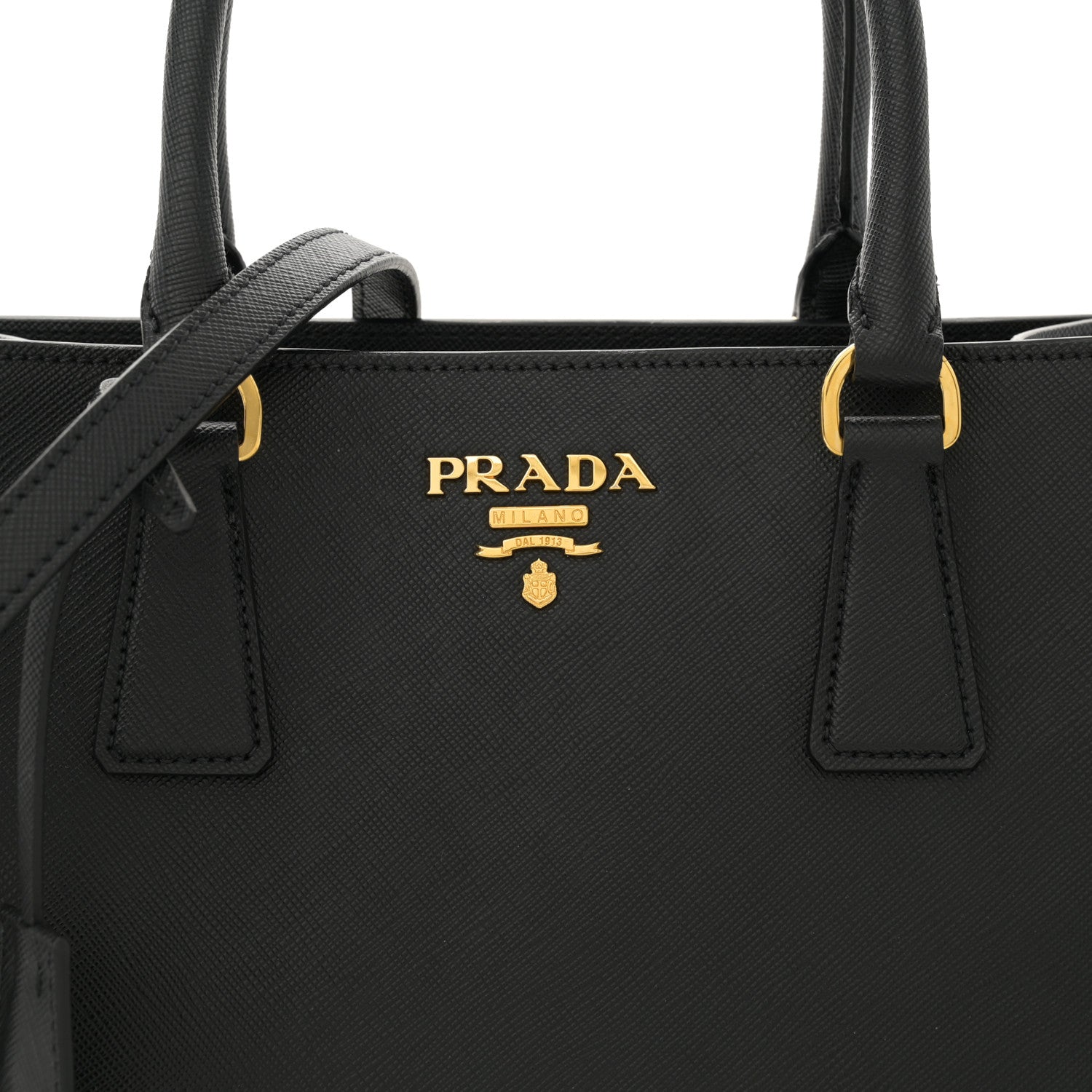 Prada Saffiano Tote Black 8 of 11