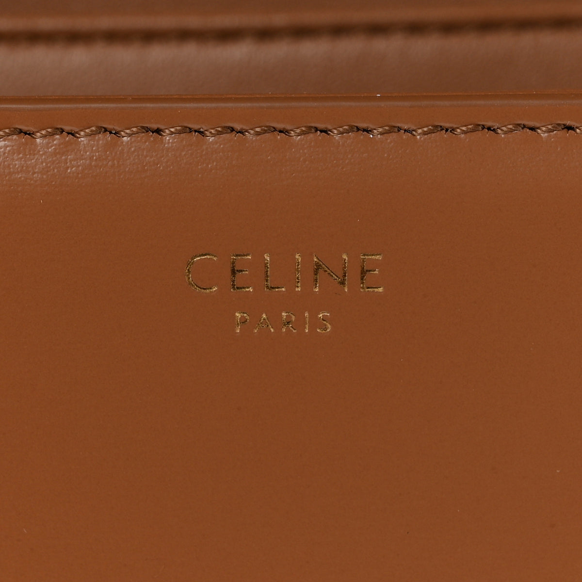 Shiny Calfskin Teen Triomphe Bronze