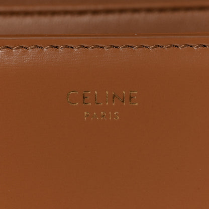 Celine Shiny Calfskin Teen Triomphe Bronze 6 of 10