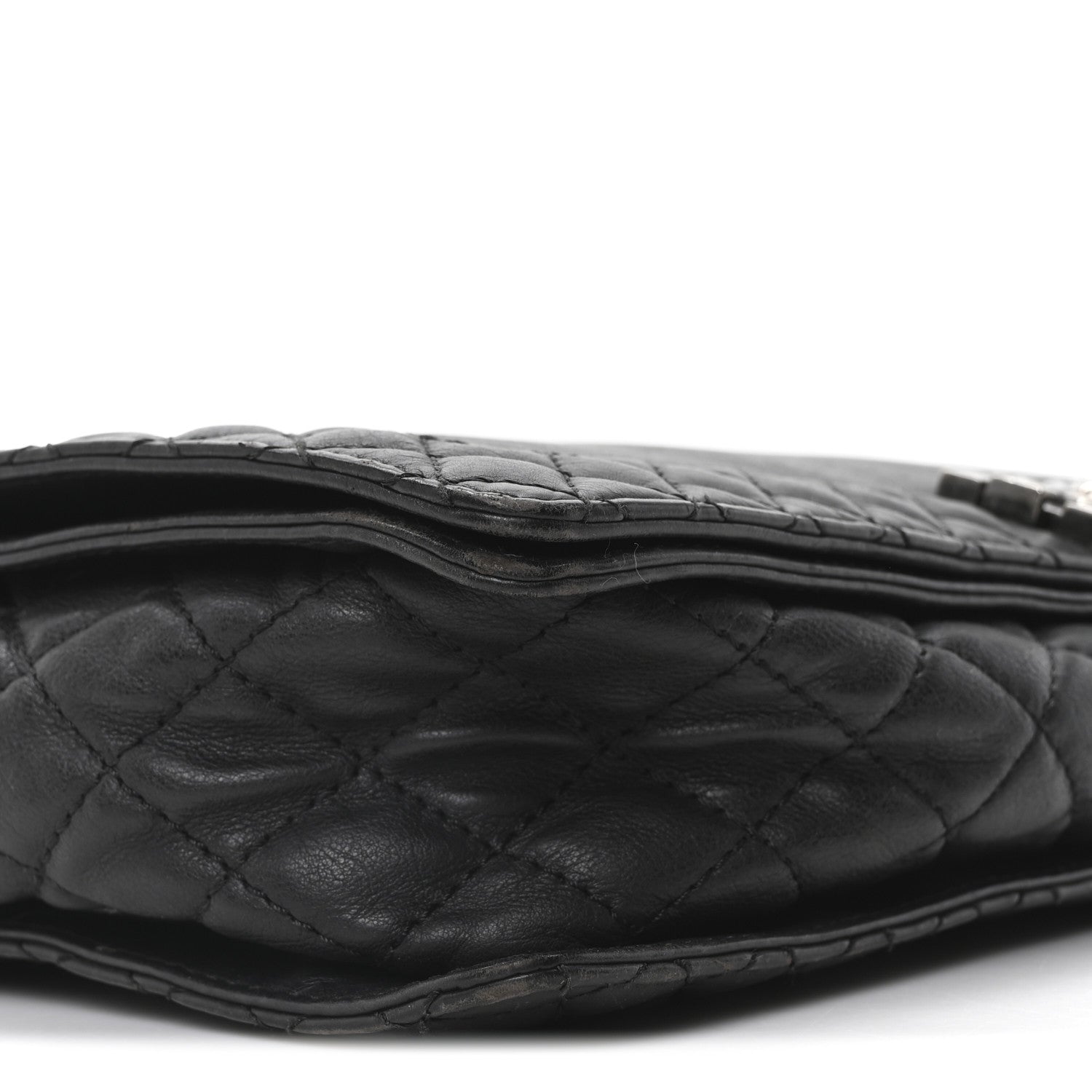 Chanel Calfskin Large Boy Reverso Flap Black 9 of 10