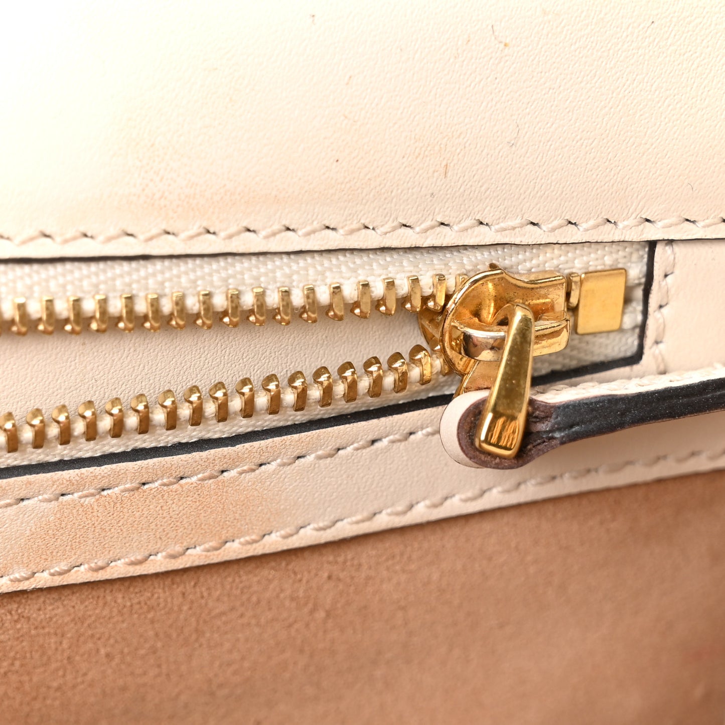 Calfskin Embroidered Small Sylvie Shoulder Bag White
