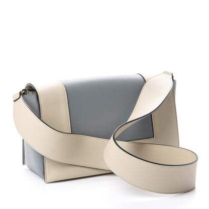 Celine Shiny Smooth Calfskin Medium Frame Shoulder Bag Grege Storm 3 of 9