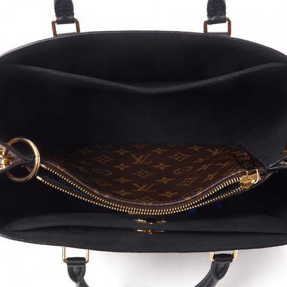 Louis Vuitton Monogram Flower Tote Black 6 of 8