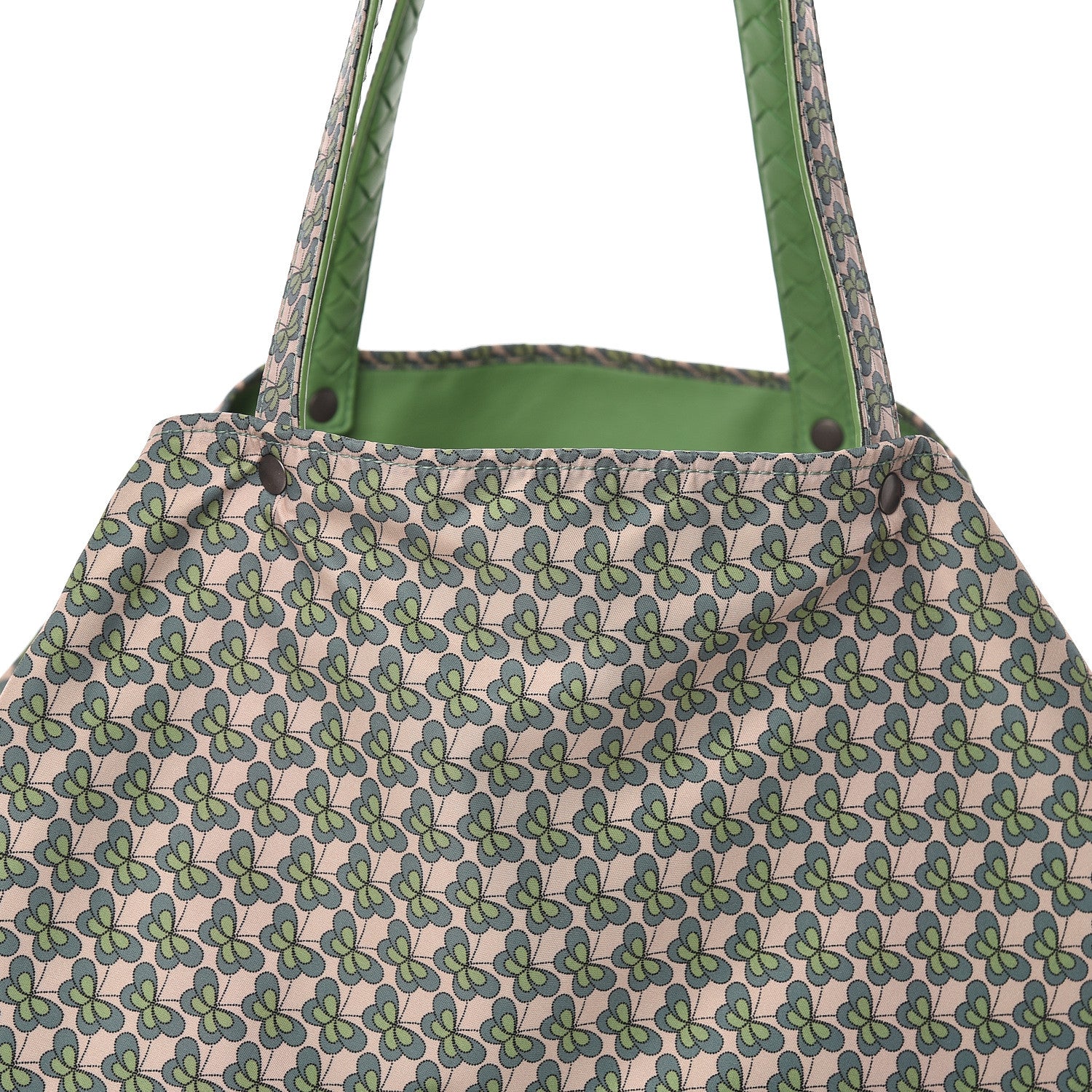 Bottega Veneta Nappa Printed Nylon Medium Reversible Tote 14 of 16