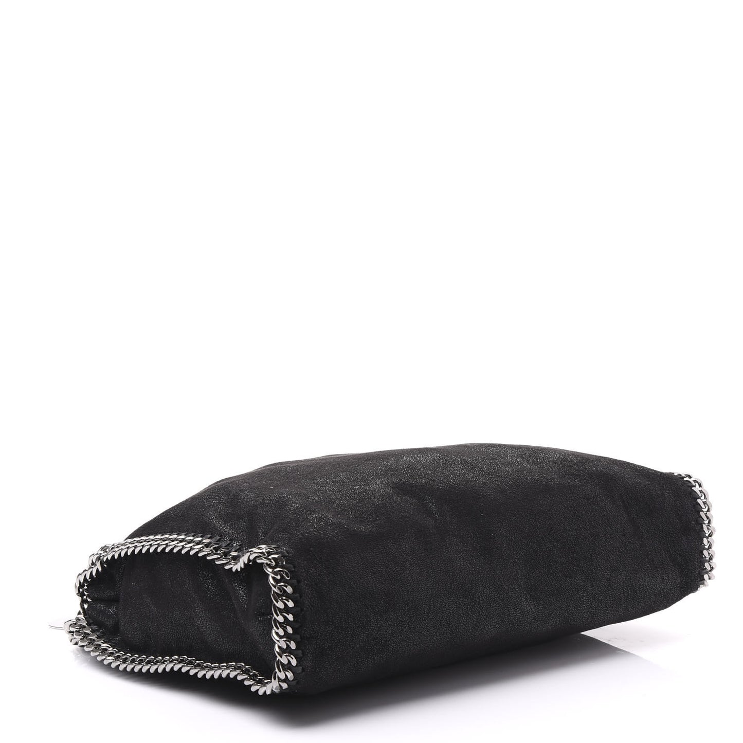 Shaggy Deer Falabella Fold Over Tote Black